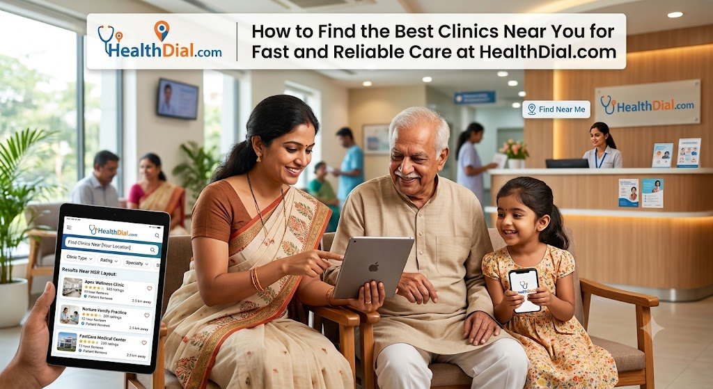 How to Find the Best Clinics Near You for Fast and Reliable Care at HealthDial.com
