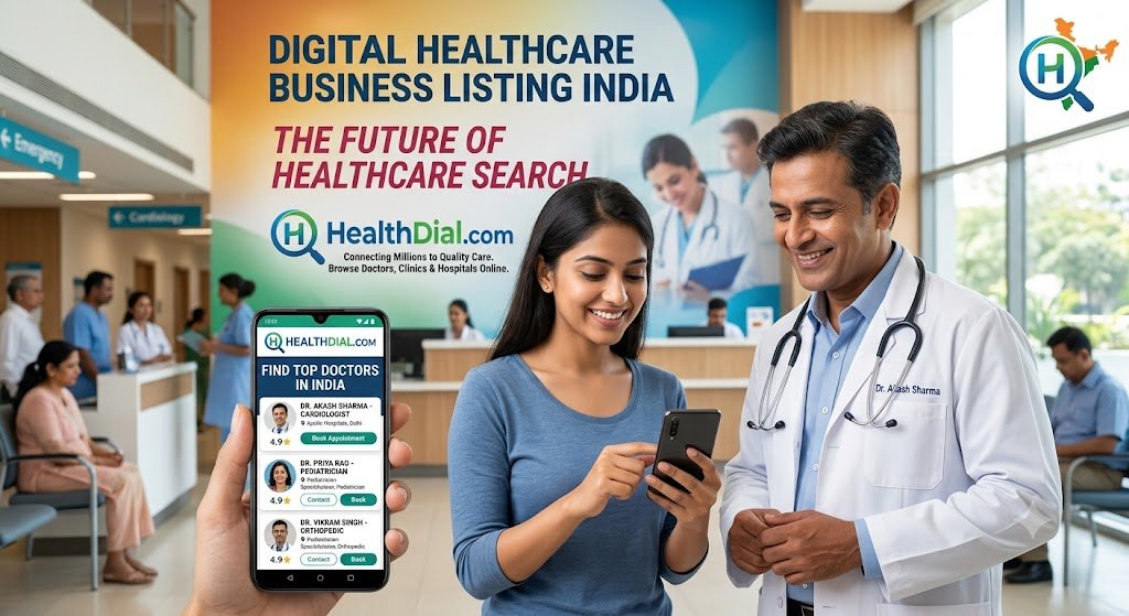 Digital Healthcare Business Listing India: The Future of Healthcare Search | HealthDial.com