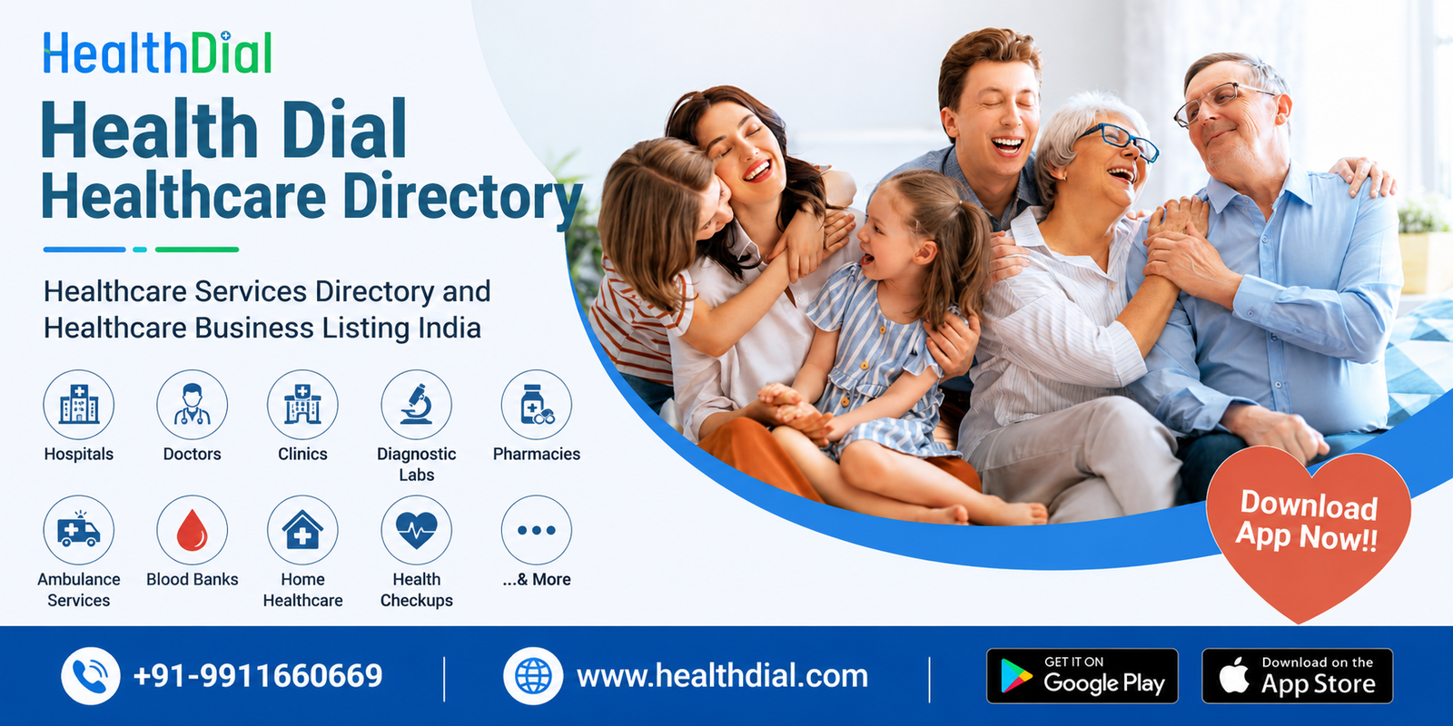 Find Emergency Healthcare Services in Gurgaon, New Delhi & Faridabad with HealthDial.com